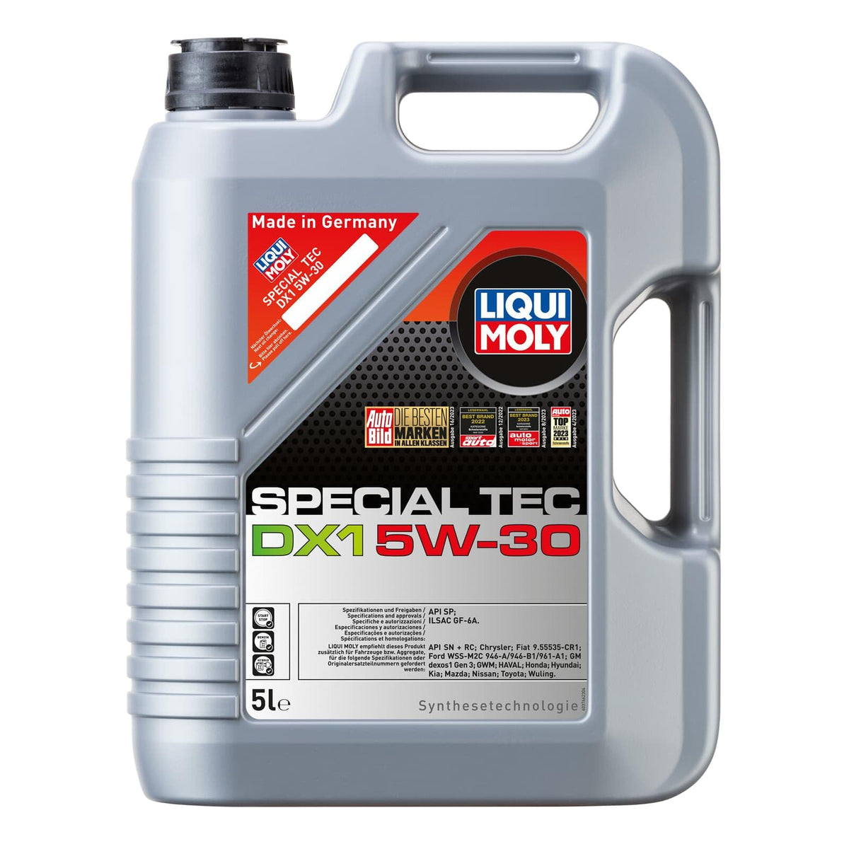 LIQUI MOLY Olio motore Special Tec 5W-30 5 L Compatibilità con RENAULT Twingo 1 C06, NISSAN Qashqai/Qashqai +2 I J10, NJ10, OPEL Corsa D Hatchback S07 Mokka/Mokka X J13
