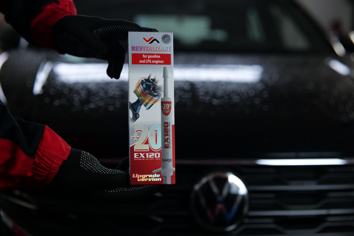 XADO EX120 olio antiusura motore additivo per motori a benzina e auto a gas – Protezione contro l'usura e la ricostruzione delle superfici