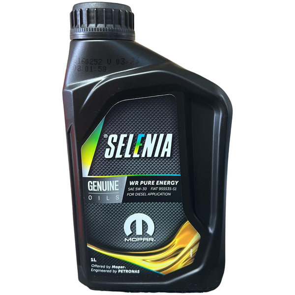 1 Litro Olio Motore Sintetico SELENIA WR PURE ENERGY SAE 5W30 Acea C2 - FCA 955535-S1