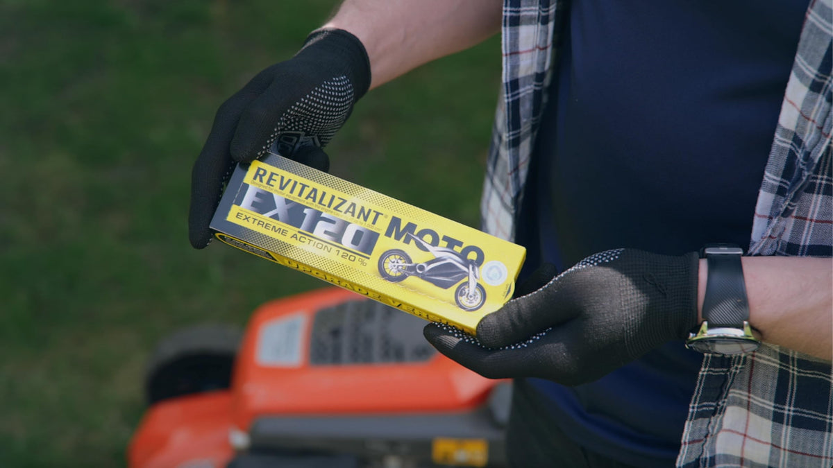 XADO Additivo per olio di motori 4 tempi e 2 tempi con Revitalizant® - EX120 per moto, 4ml