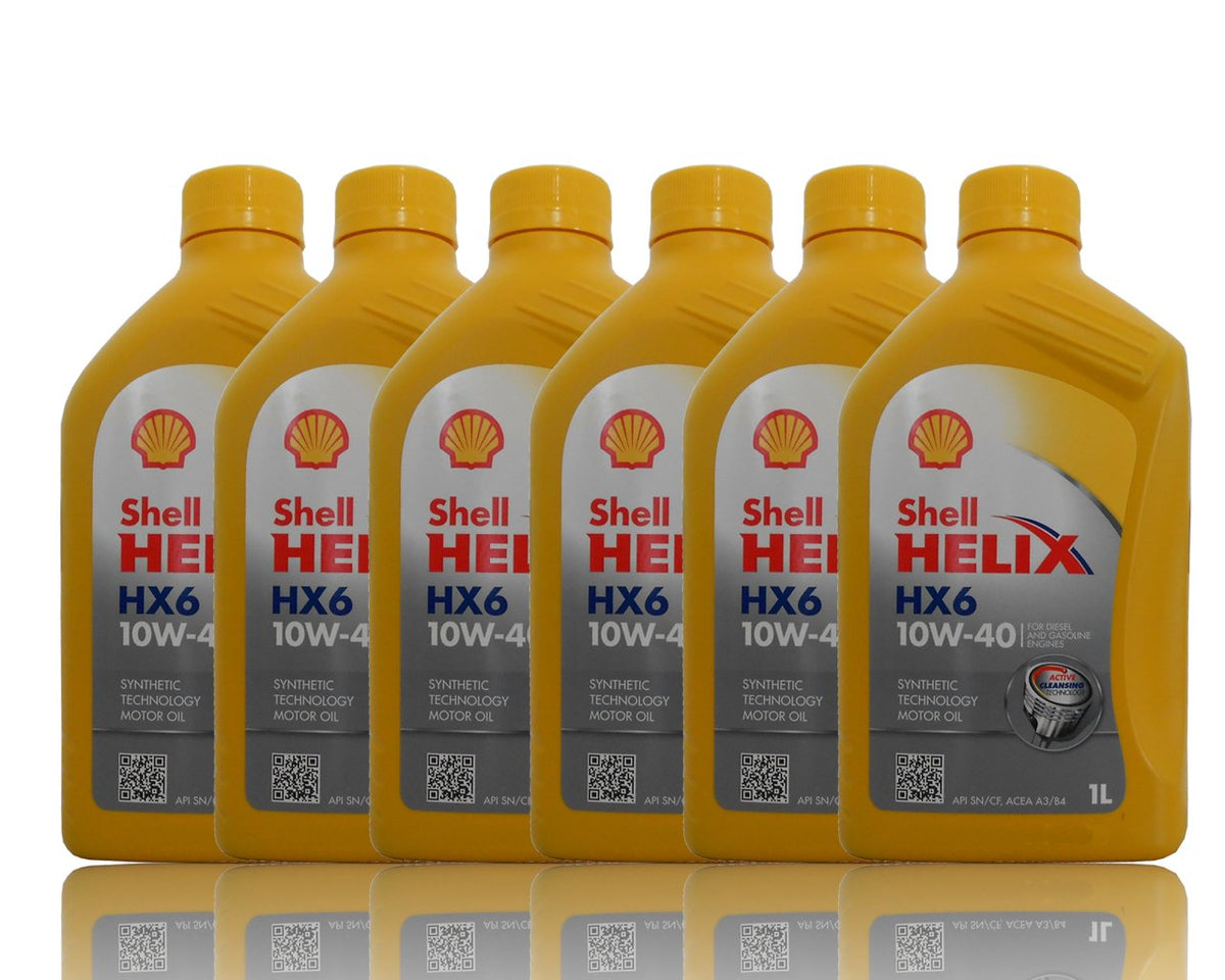 Shell Helix Ultra HX6 10W-40 6x1 Liter Motoröl
