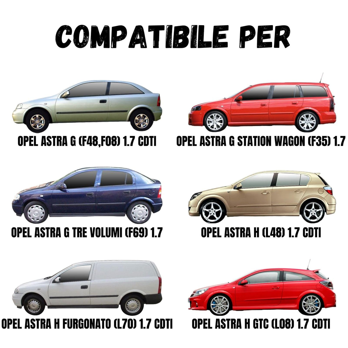 ricambi auto smc Kit Tagliando Opel Astra H : 5L Olio Castrol Edge 5w30 C3 + Filtro Aria 52x233x292mm, Filtro Olio 94x72mm, Filtro Carburante 92x70mm, Filtro Abitacolo 292x198x30mm