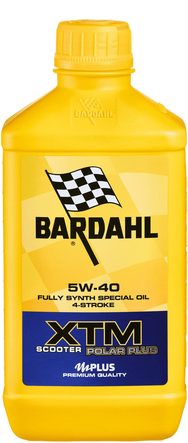 Bardahl 363040 - Olio Moto XTM SYNT Scooter 5W40 4 Tempi Sintetico 1 Litro, 2 unità