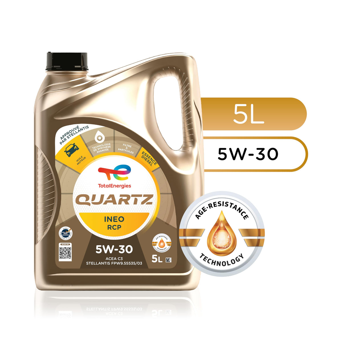 Total ineo Rcp 5w30 (5 Litri) TotalEnergies-Original
