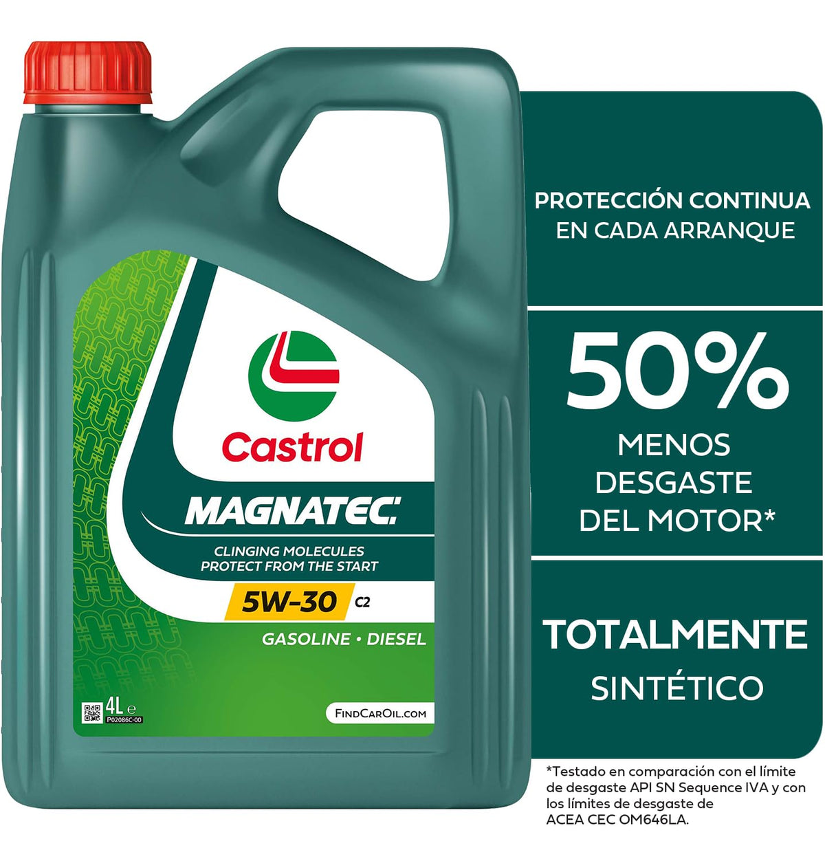 OLIO CASTROL MAGNATEC STOP&START 5W-30 C2 Q3 4L