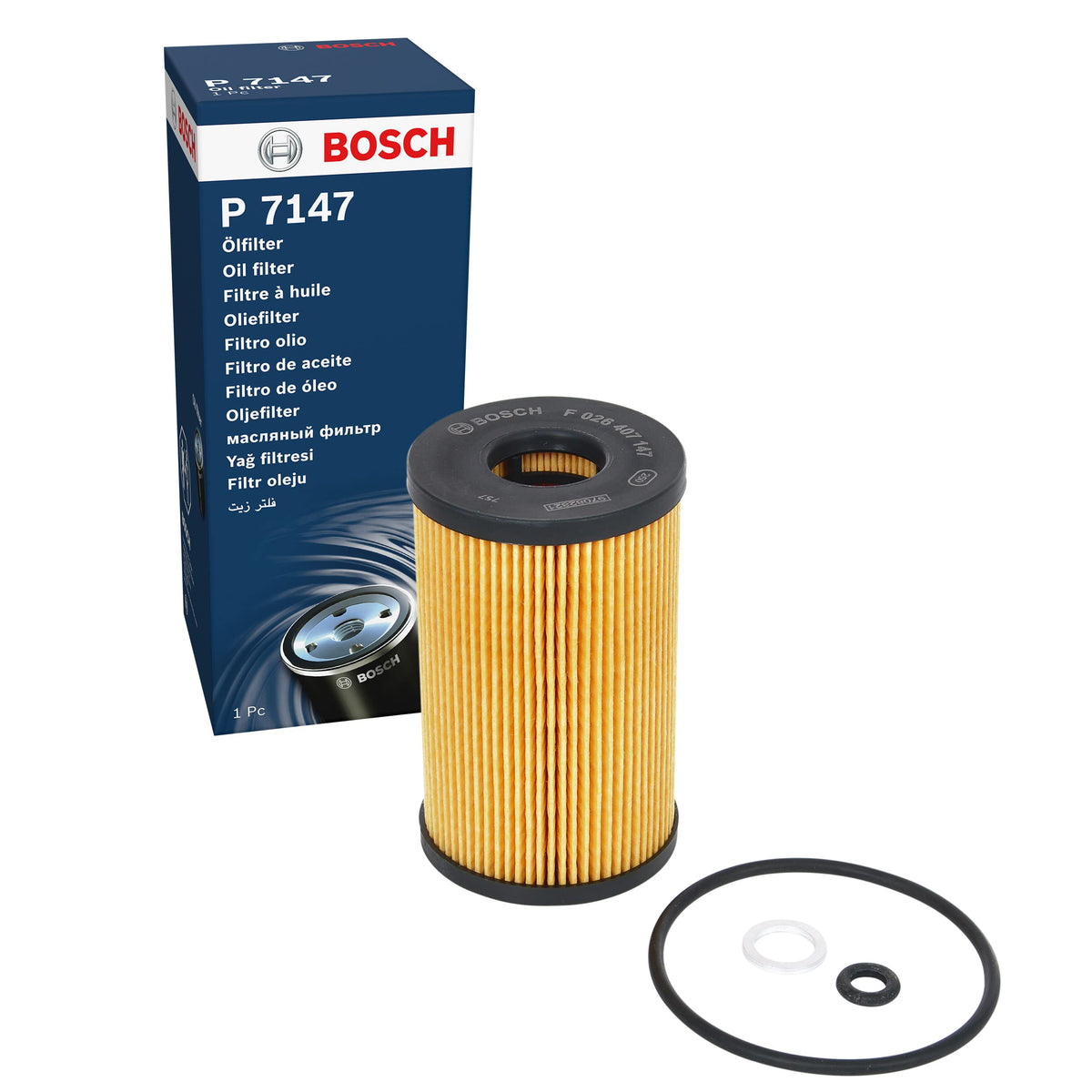 BOSCH Filtro olio F026407147