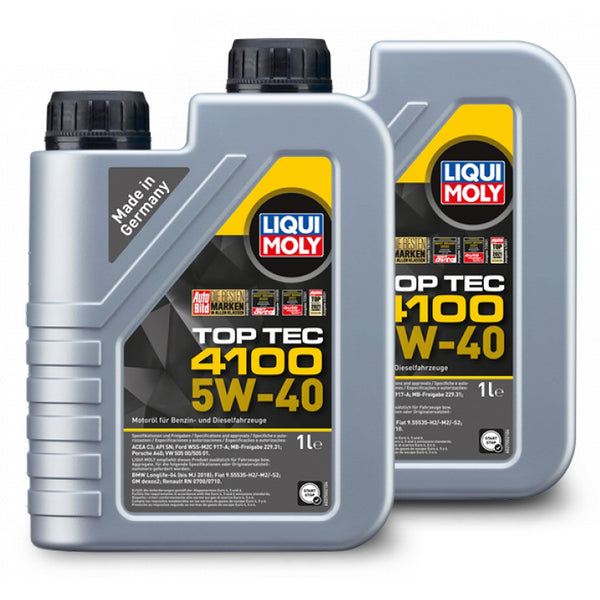 LIQUI MOLY 2x 1 L Top Tec 4100 5W-40