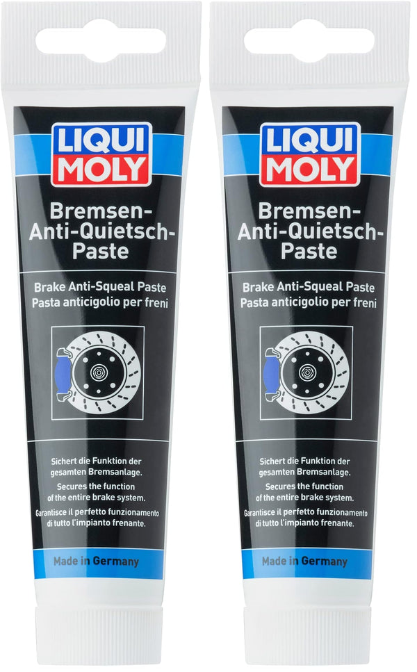 LIQUI MOLY Pasta anticigolio per freni | 100 g | Impasto | SKU: 3077 (Confezione da 2)