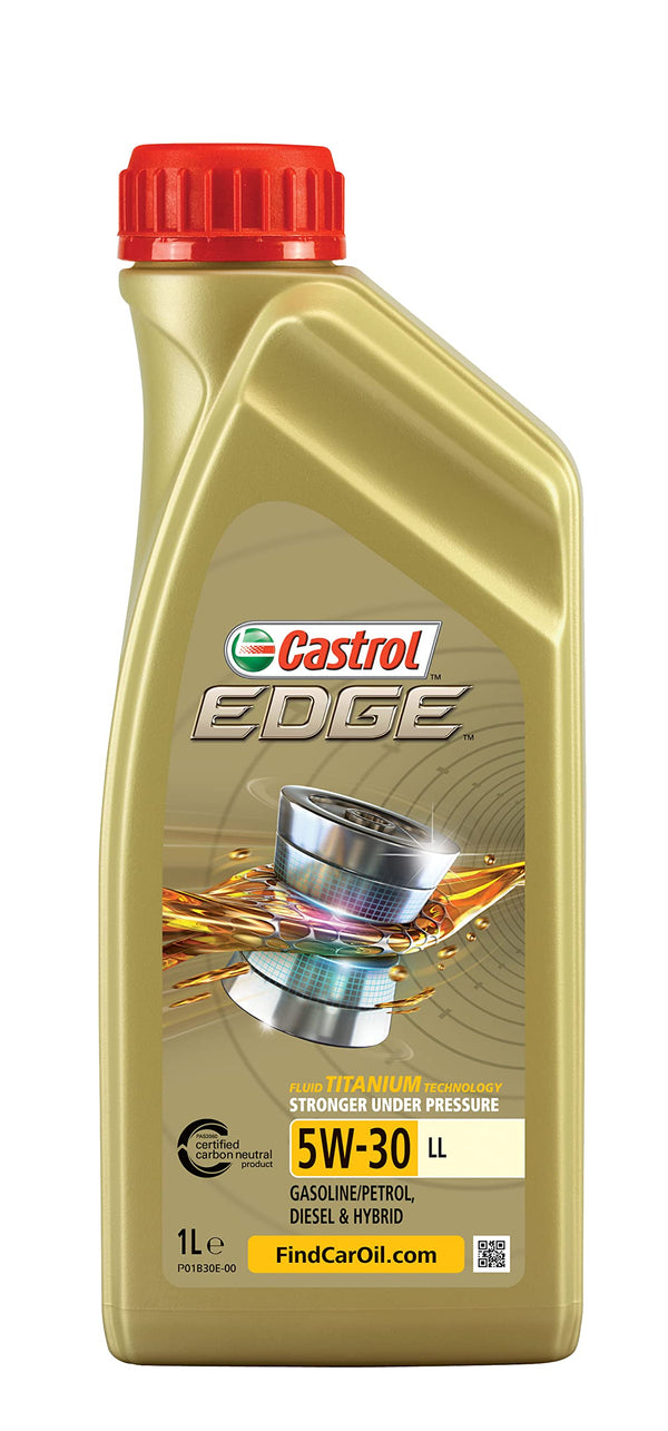 CASTROL Olio motore EDGE 5W-30 Olio sintetico 1 L Compatibilità con RENAULT Clio 3 Hatchback BR0/1, CR0/1, VW Polo Hatchback 6R1, 6C1 Golf 4 Hatchback 1J1 Golf 7 Hatchback 5G1, BQ1, BE1, BE2 Golf 6