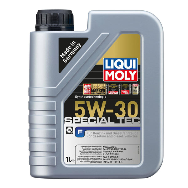 LIQUI MOLY Olio motore Special Tec 5W-30 Olio sintetico 1 L Compatibilità con RENAULT Clio 3 Hatchback BR0/1, CR0/1 Clio 2 BB0/1/2, CB0/1/2 Twingo 1 C06 Trafic 2 Furgonato FL, NISSAN