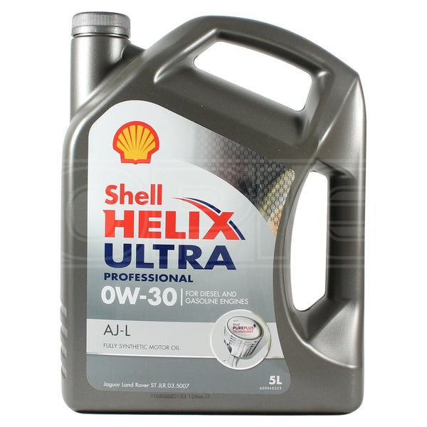 Shell Helix Ultra Professional aj-l 0 W-30 olio motore completamente sintetico – 550047974 – 5 litri