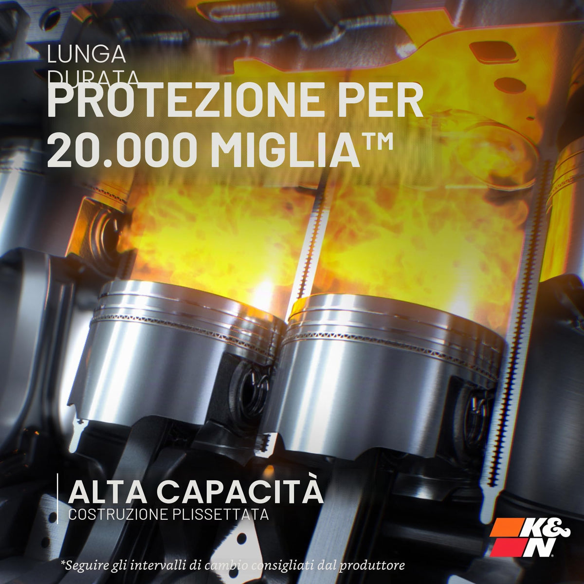 K&N HP-1004 Filtro dell'olio Auto
