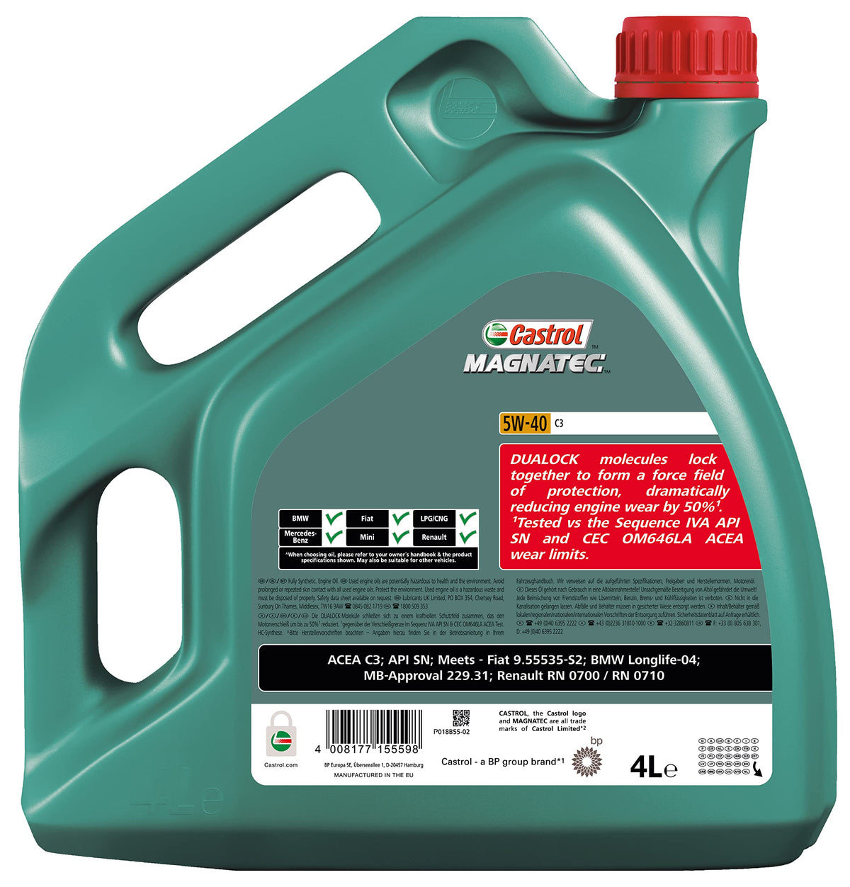 Castrol MAGNATEC 5W-40 C3 Olio motore 4L