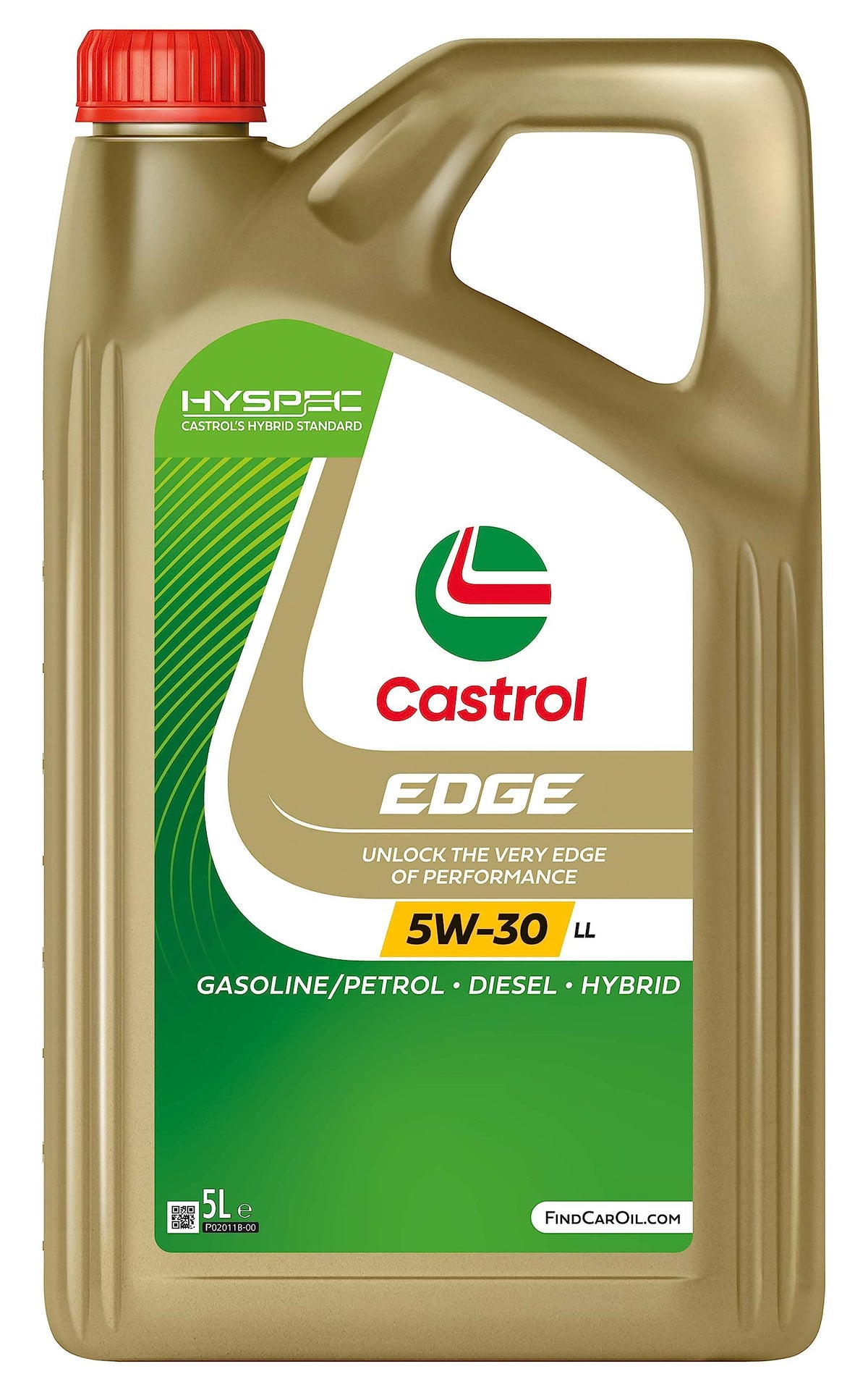 Castrol EDGE 5W-30 LL Olio Motore per auto Totalmente Sintetico, 5L