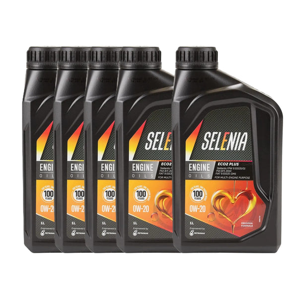 5 LITRI OLIO MOTORE SELENIA ECO2 PLUS 0W-20 NUOVA VERSIONE ACEA C5