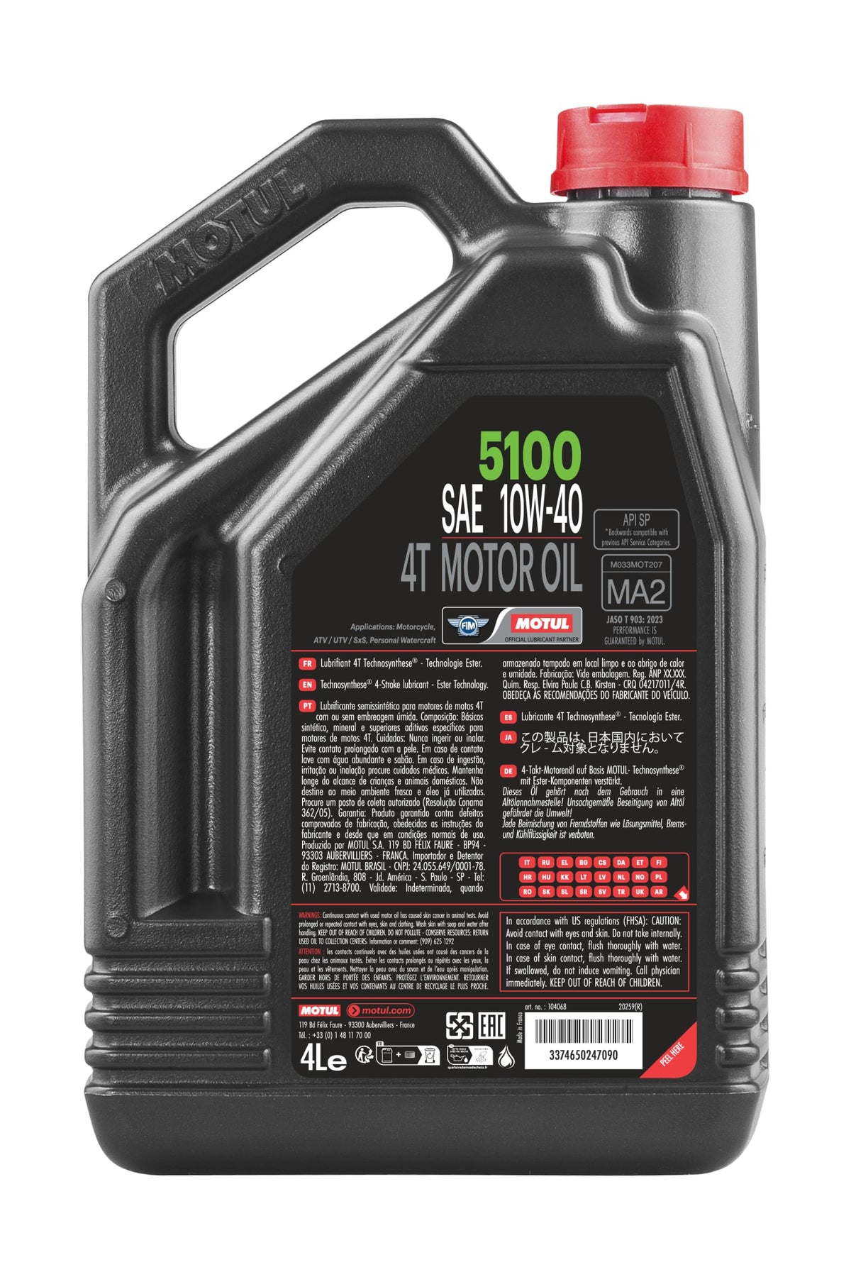 Motul 8100 X-Clean EFE 5w30 5LT