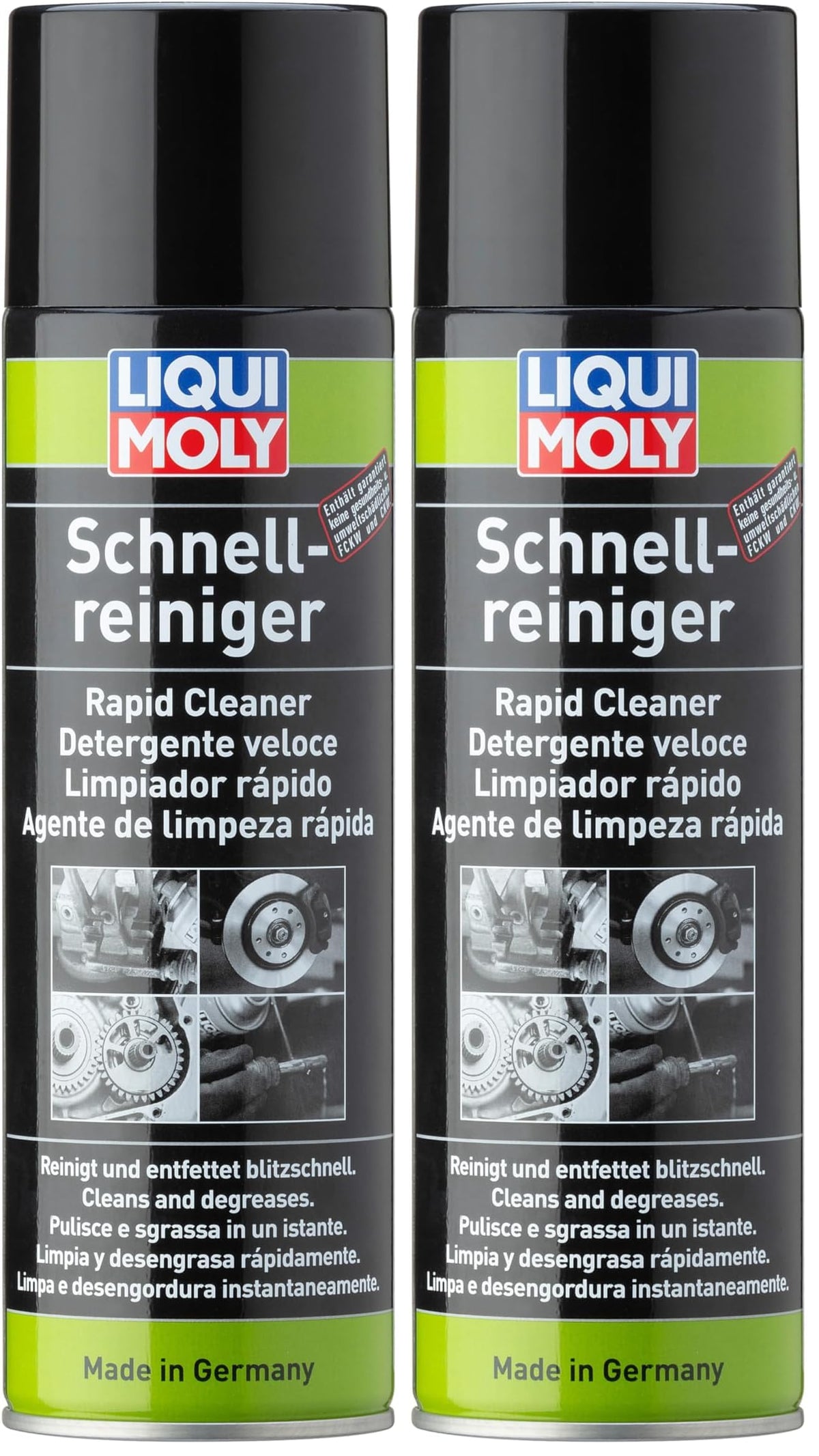 Liqui Moly 3318 Detergente Veloce, 500 ml (Confezione da 2)