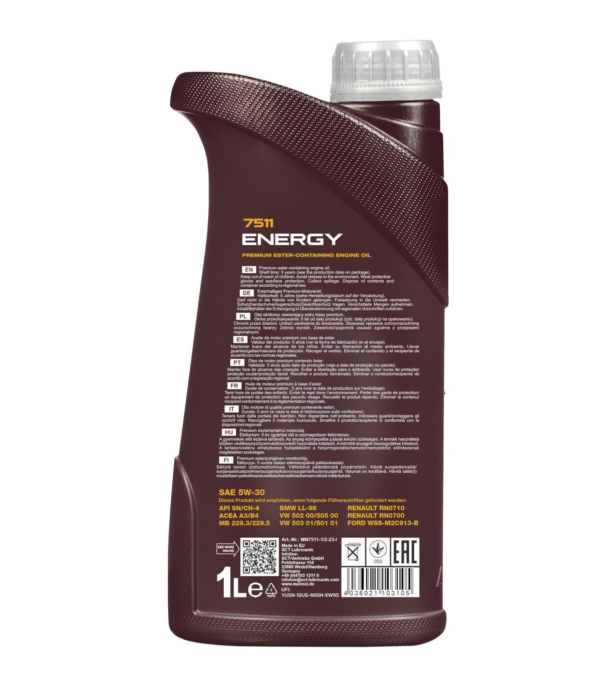 Mannol MN7511 Energy 5W-30 5L