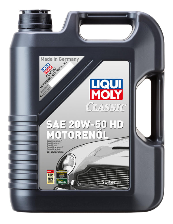 Olio Motore Classic SAE 20W-50 HD 5L