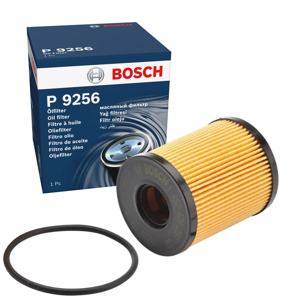 Bosch Filtro Olio per Auto P9256 - Protegge l'olio motore da fuliggine e da particelle metalliche - Offre una lubrificazione efficace del motore