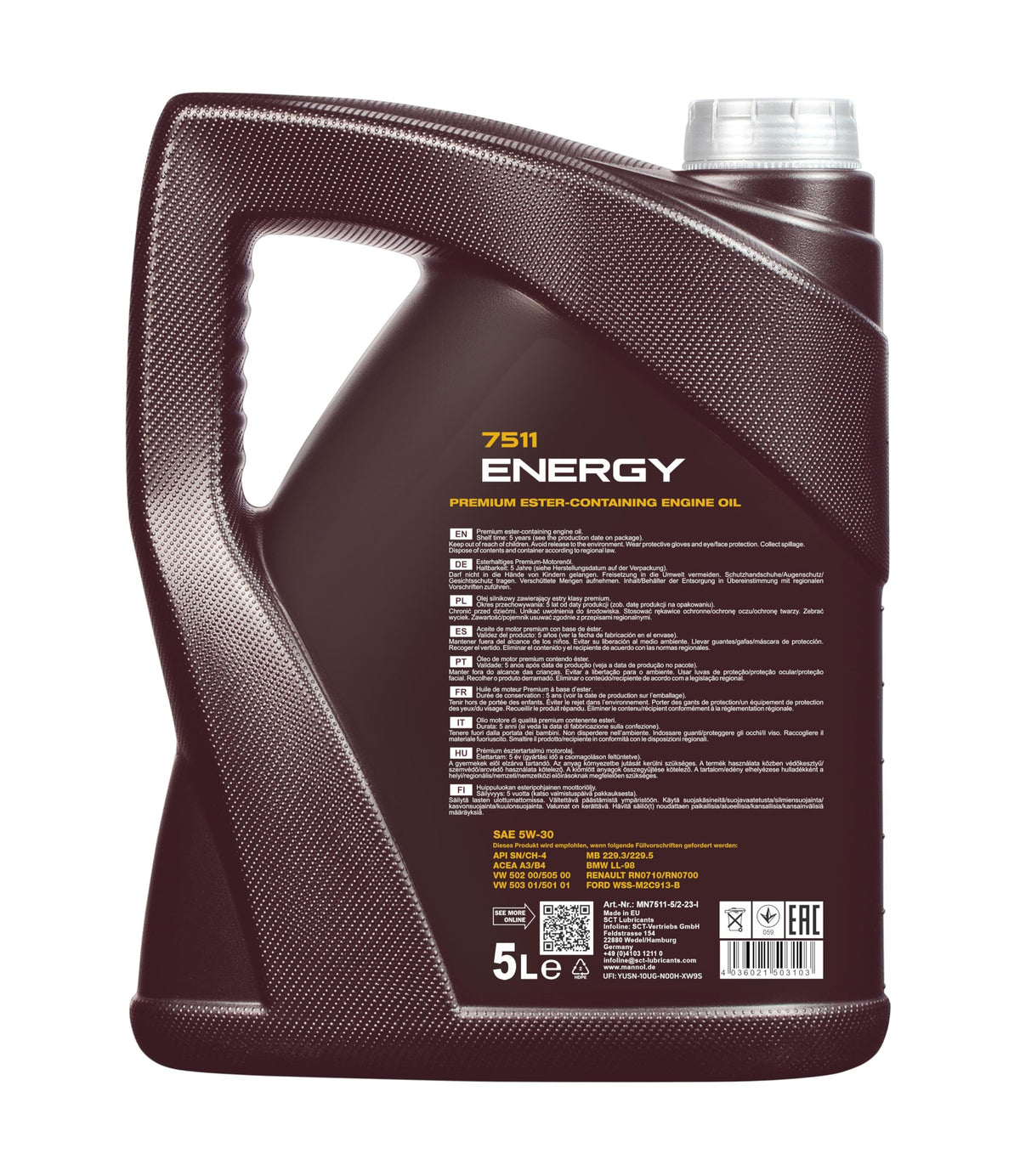 Mannol MN7511 Energy 5W-30 5L