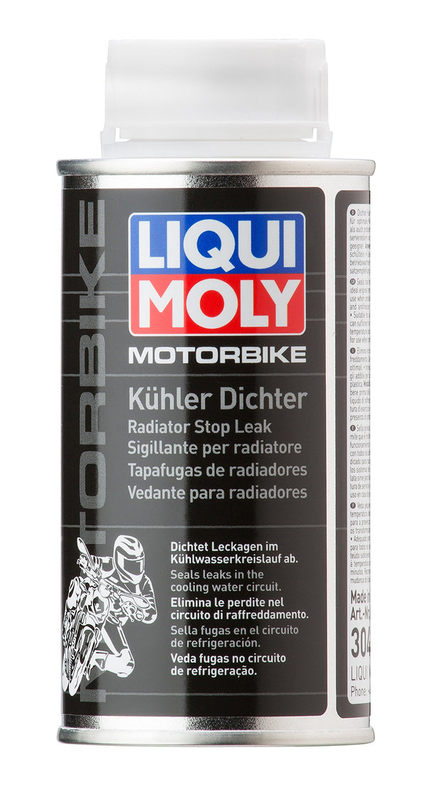 LIQUI MOLY Motorbike Sigillante per radiatore, 125 ml, Cooler motociclistico-additivo, SKU: 3043