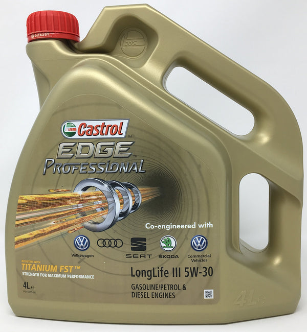CASTROL CAEP5304, Edge Professional 5W30 LLIII 4L, Olio per Motore