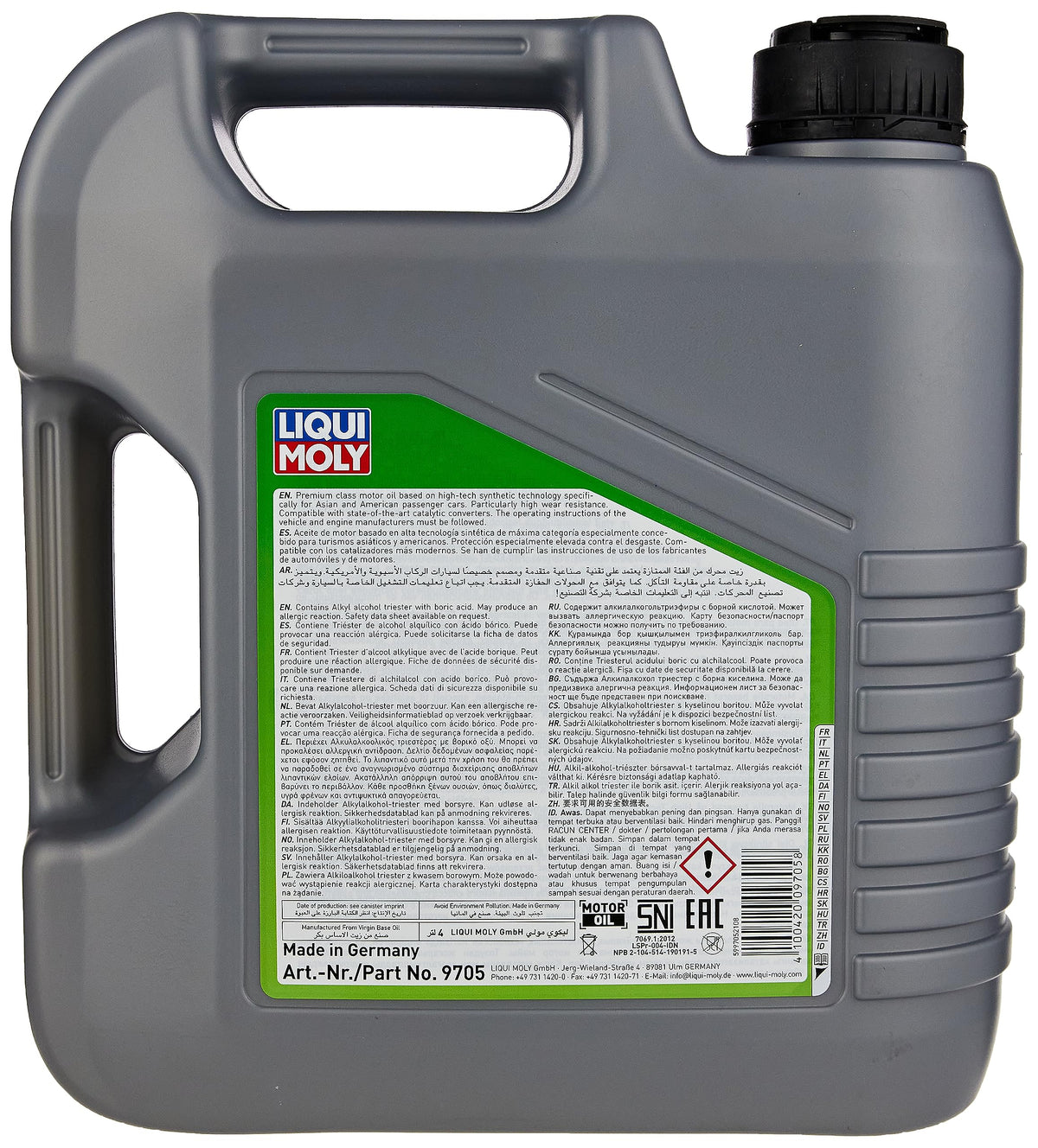 LIQUI MOLY Olio motore Special 0W-20 4 L Compatibilità con NISSAN Qashqai II J11, J11, TOYOTA Yaris Hatchback P9