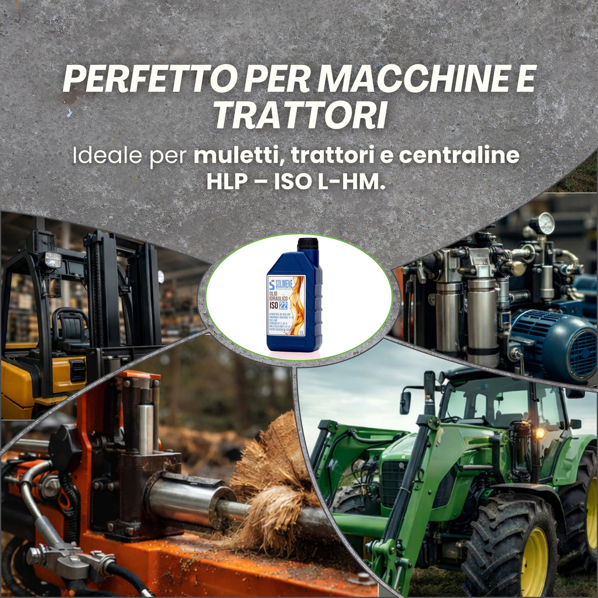 Olio Idraulico ISO VG HVI 22 1L - Lubrificante per Impianti Idraulici e Trattori - Perfetto per Auto e Moto - alta qualità e fluidità, bassa viscosità