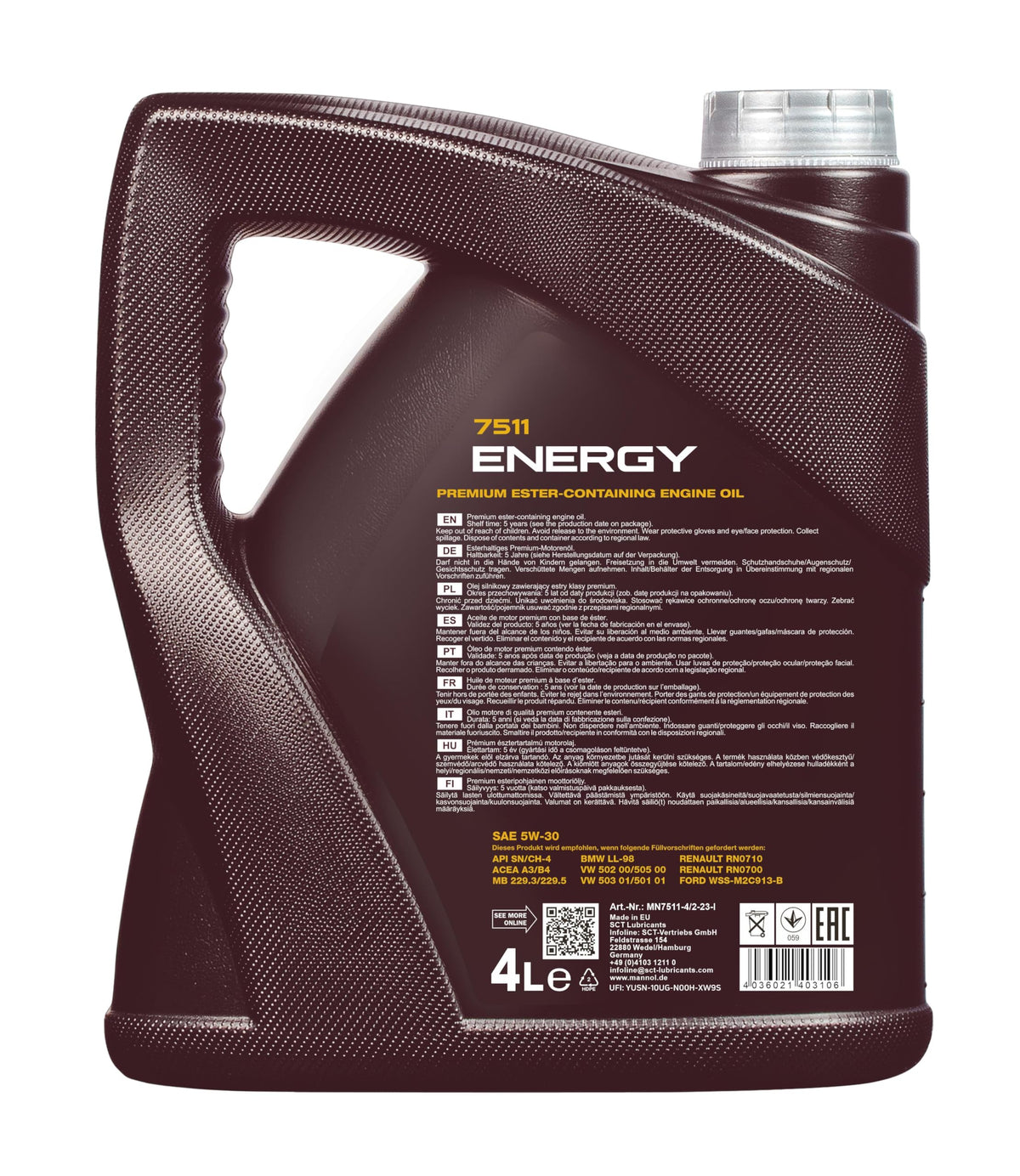 Mannol MN7511 Energy 5W-30 5L